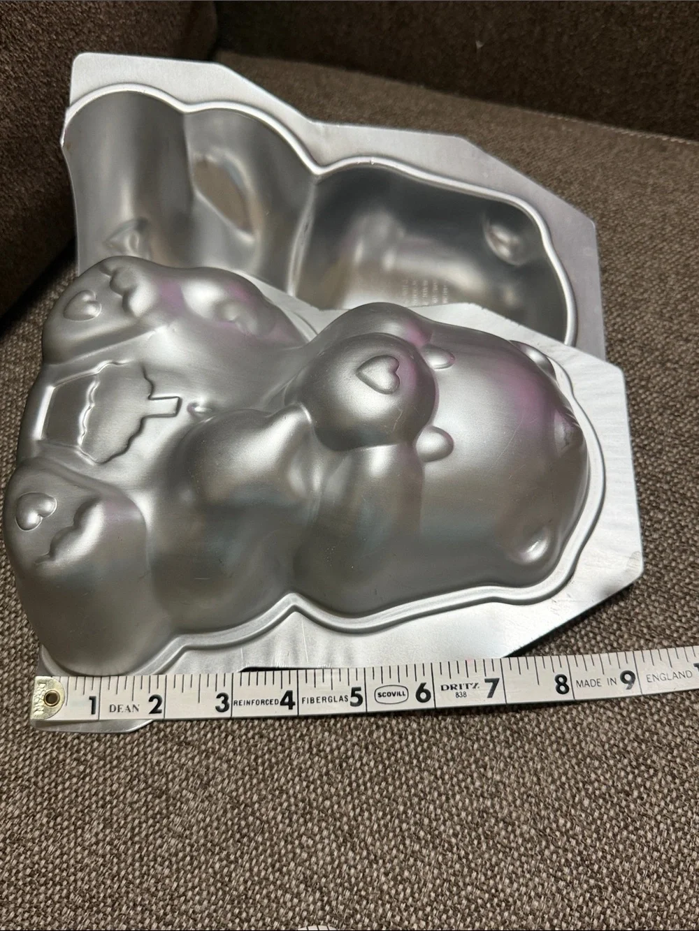 1984 Care Bear 3D Cake Mold Birthday Cupcake & Hearts